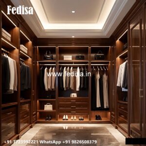 Royal Wardrobe Design with Premium Wood No-711