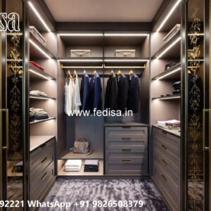 Luxury Closet Design with Classic Features No-720