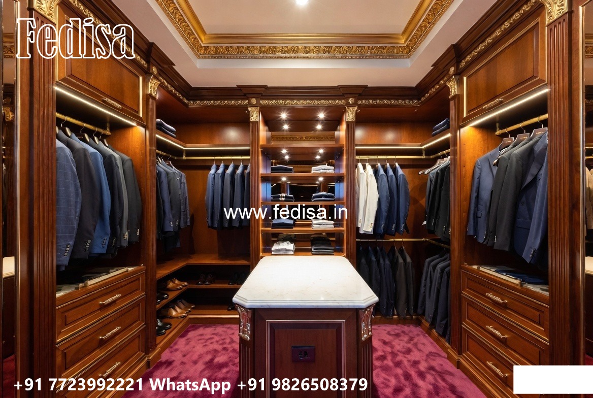 Classic Wardrobe Design for Royal Bedrooms No-721