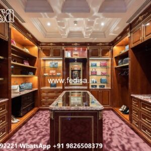 Traditional Closet Design for Luxury Villas No-733