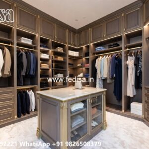 Elegant Wooden Closet for Spacious Bedrooms No-735