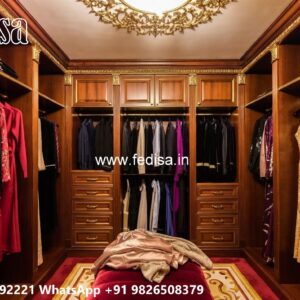 Luxury Closet Design with Vintage Charm No-740