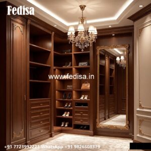 Royal Bedroom Closet Design Inspiration No-748