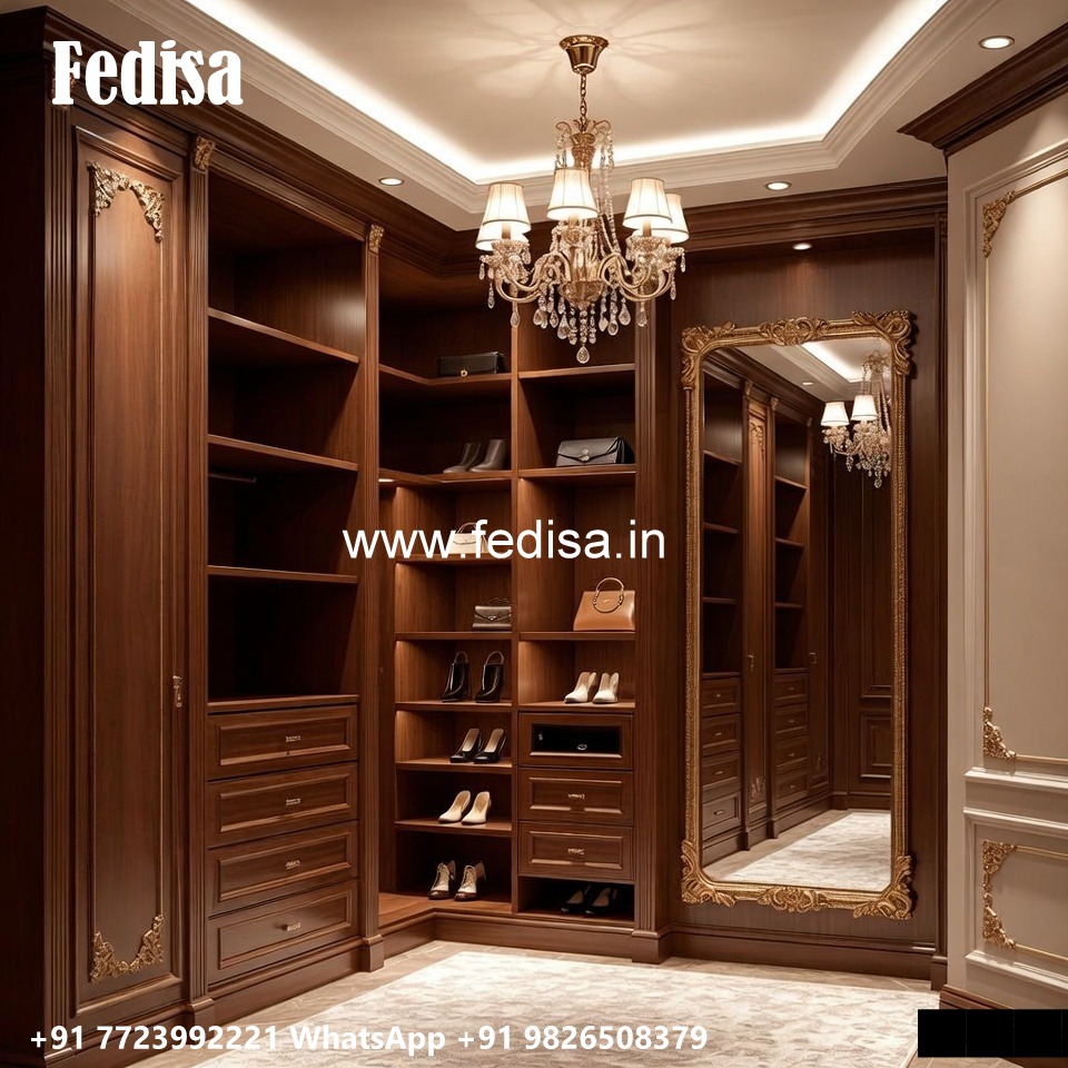Royal Bedroom Closet Design Inspiration No-748