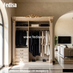 Traditional Wooden Wardrobe with Timeless Beauty No-759