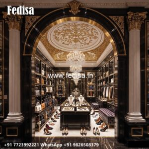 Timeless Closet Design with Decorative Features No-767