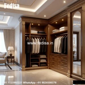 Classic Wooden Closet with Elegant Texture No-789