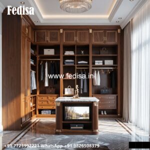 Traditional Wooden Closet with Premium Appeal No-801