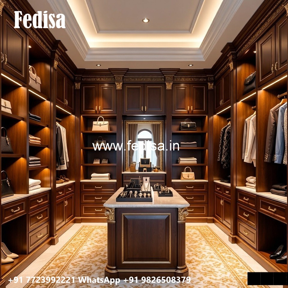 Classic Wardrobe Design with Vintage Luxury No-804