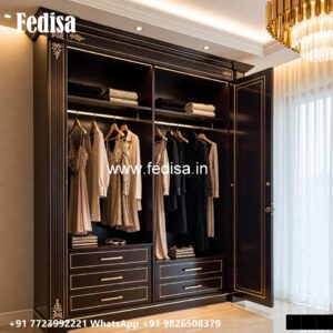 Vintage Wooden Closet with Luxury Touch No-809