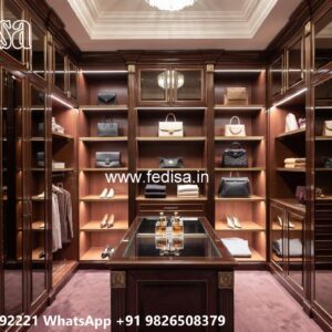Classic Wardrobe Design with Sophisticated Finish No-824