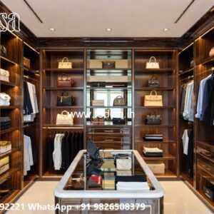 Traditional Closet Design with Decorative Elegance No-826