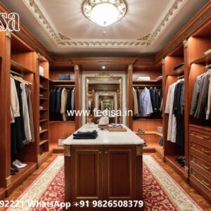 Elegant Wooden Wardrobe with Timeless Charm No-828