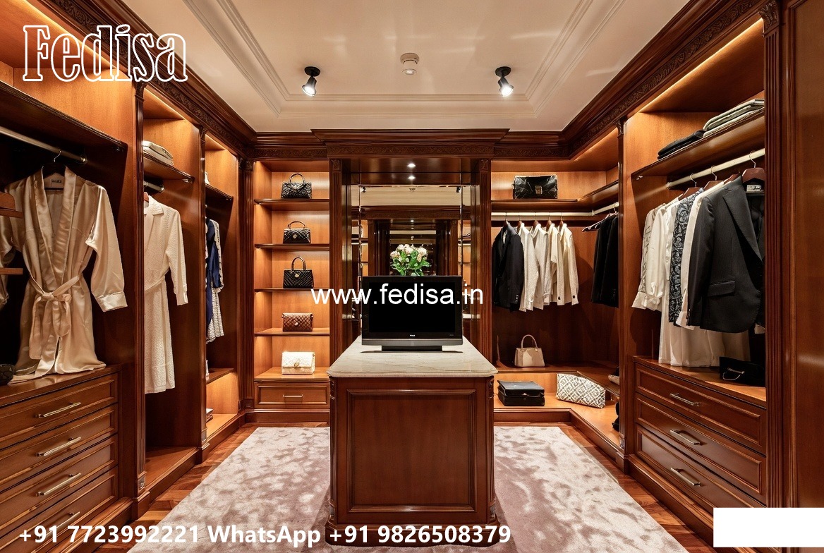 Classic Bedroom Closet with Premium Storage No-829