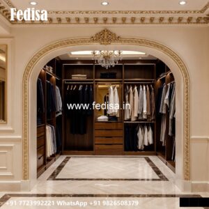 Royal Wardrobe Design with Rich Carvings No-847
