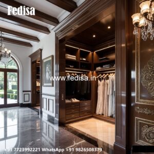 Traditional Luxury Closet with Wooden Beauty No-848