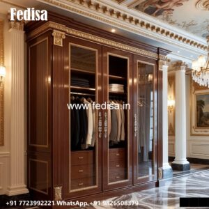 Premium Wooden Closet with Decorative Appeal No-850