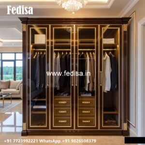 Luxury Classic Wardrobe with Handcrafted Finish No-853