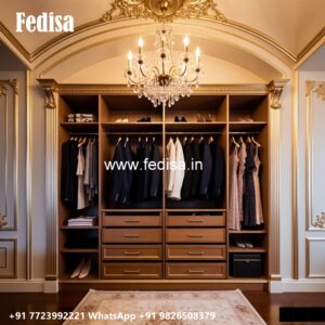 Timeless Wooden Wardrobe with Royal Charm No-854