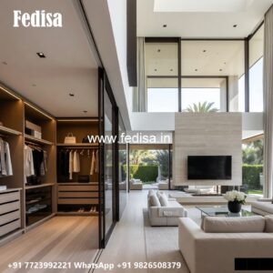 Traditional Bedroom Closet with Elegant Decor No-855