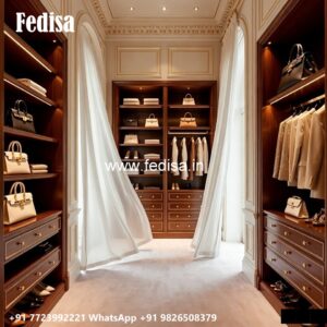 Royal Style Wardrobe with Decorative Finish No-857