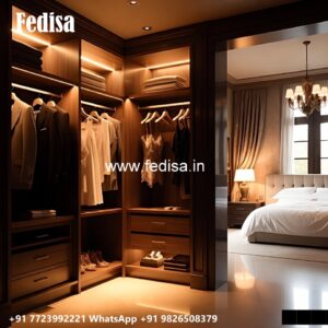 Classic Closet Design with Elegant Details No-861