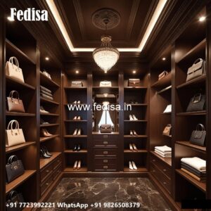 Vintage Bedroom Closet with Luxury Finish No-862