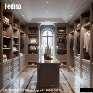 Royal Style Bedroom Wardrobe with Classic Charm No-866