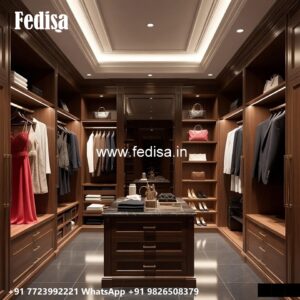 Classic Bedroom Closet with Royal Inspiration No-871