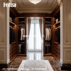 Classic Wardrobe Design with Elegant Organization No-877