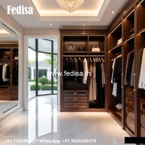 Luxury Classic Closet with Rich Wooden Texture No-894