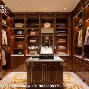 Beautiful Wardrobe Design with Mirror Finish No-912