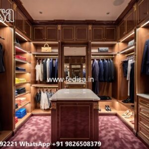 Wardrobe Design Ideas with LED Lighting No-915