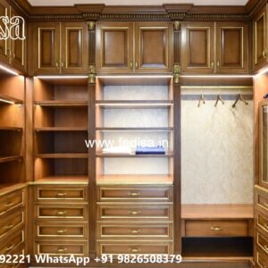 Stunning Wardrobe Design with Decorative Panels No-925