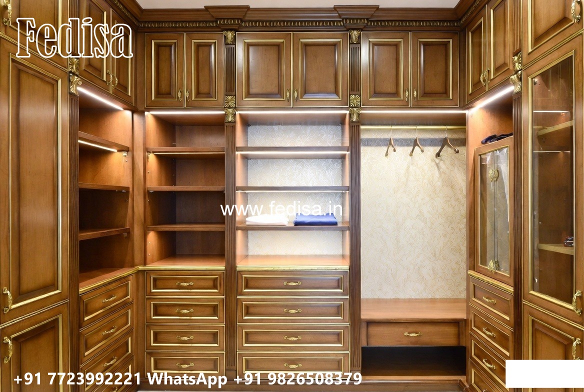 Stunning Wardrobe Design with Decorative Panels No-925
