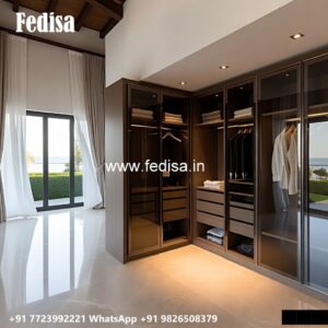 Elegant Sliding Wardrobe Design Inspiration No-961