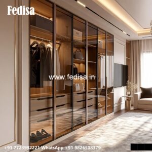 Stylish Wardrobe Design with Contemporary Look No-970