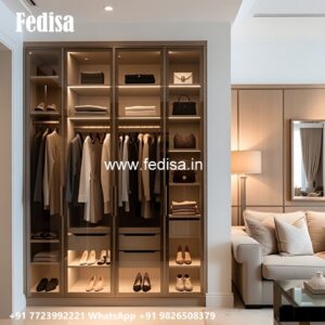 Functional Wooden Wardrobe Design Inspiration No-972