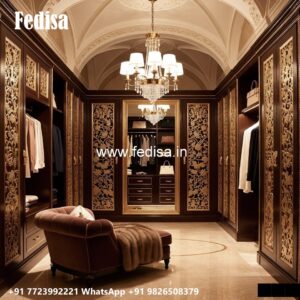 Luxury Wardrobe Design for Modern Villas No-975