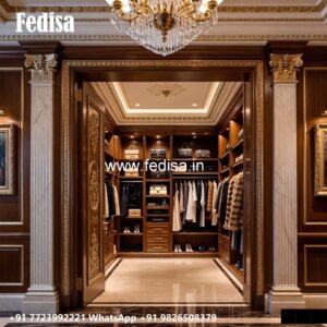 Wardrobe Design Ideas with Elegant Finishes No-976