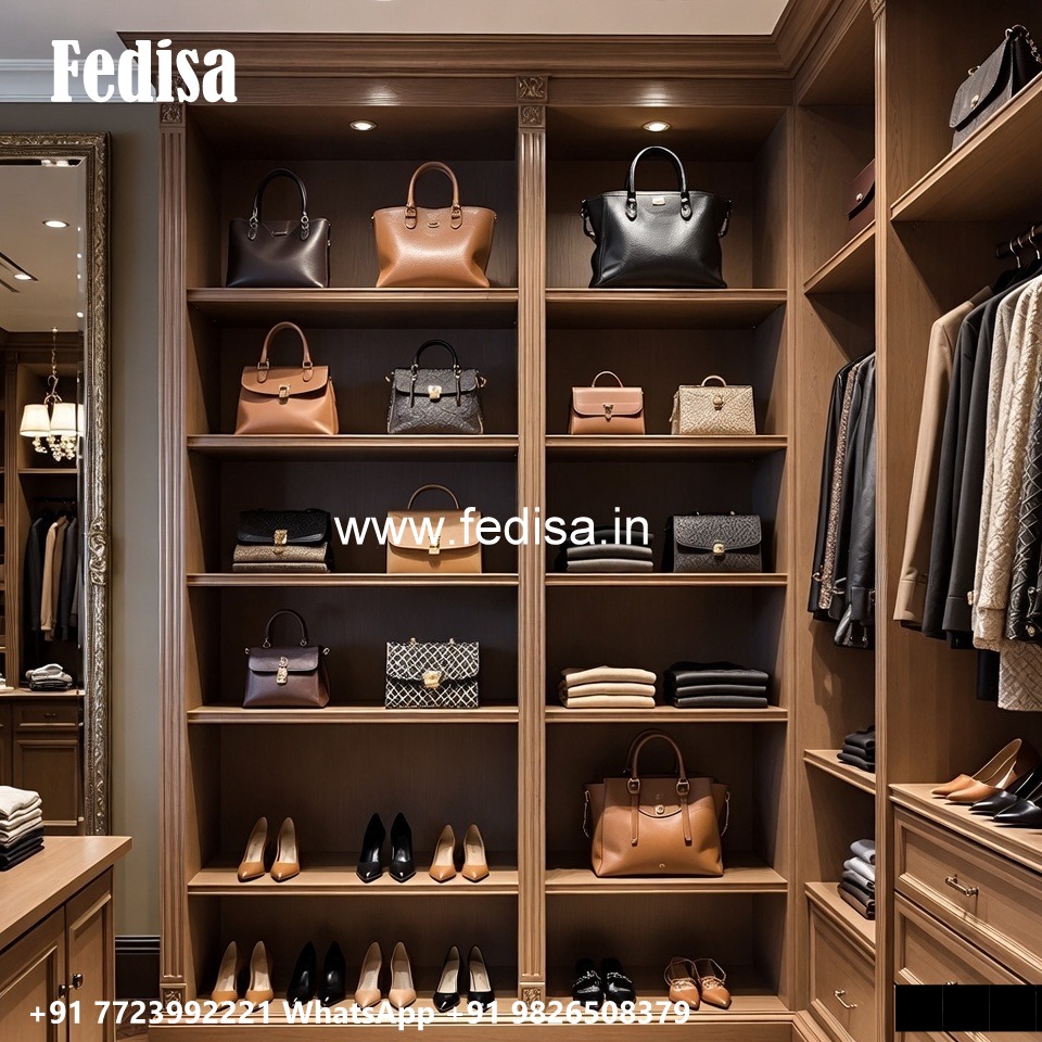 Wooden Wardrobe Design with Luxury Appeal No-993