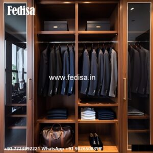 Modern Wardrobe Design with Luxury Details No-1000