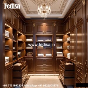 Wooden Wardrobe Design with Modern Appeal No-1013