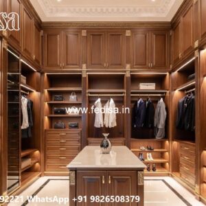 Minimal Wardrobe Design with Elegant Storage No-1030
