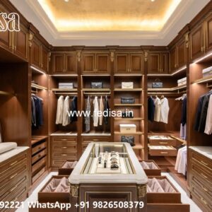 Stylish Wardrobe Design with Luxury Decor No-1037