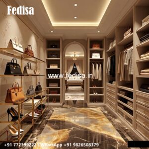 Elegant Wardrobe Design with Rich Texture No-1041