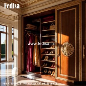 Luxury Wardrobe Design with Elegant Layout No-1047