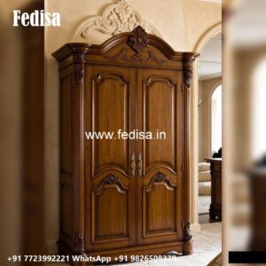 Elegant Wardrobe Design with Hidden Compartments No-1060