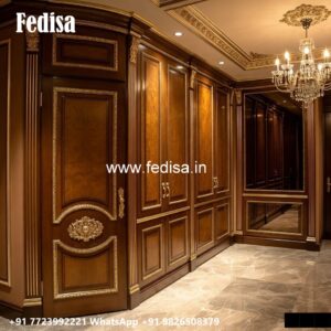 Elegant Wardrobe Design with Custom Shelves No-1071
