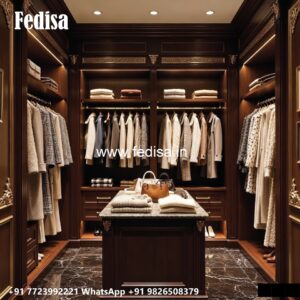 Stylish Wardrobe Design for Dream Bedrooms No-1095